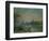 Paris: Seine River and Louvre Palace, 1903-Camille Pissarro-Framed Giclee Print