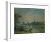 Paris: Seine River and Louvre Palace, 1903-Camille Pissarro-Framed Giclee Print