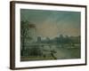 Paris: Seine River and Louvre Palace, 1903-Camille Pissarro-Framed Giclee Print