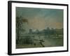 Paris: Seine River and Louvre Palace, 1903-Camille Pissarro-Framed Giclee Print