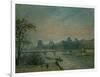 Paris: Seine River and Louvre Palace, 1903-Camille Pissarro-Framed Giclee Print