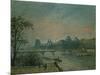 Paris: Seine River and Louvre Palace, 1903-Camille Pissarro-Mounted Giclee Print