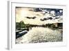 Paris Seine Sunset-Philippe Hugonnard-Framed Giclee Print