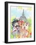 Paris Selfie-Karen Middleton-Framed Giclee Print