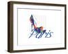 Paris Shoe-Elle Stewart-Framed Art Print