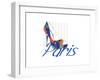 Paris Shoe-Elle Stewart-Framed Art Print