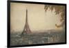 Paris Silhouette-Paulo Romero-Framed Art Print