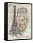 Paris Sketchbook I-Jennifer Paxton Parker-Framed Stretched Canvas