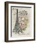 Paris Sketchbook I-Jennifer Paxton Parker-Framed Art Print