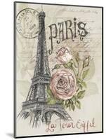 Paris Sketchbook I-Jennifer Paxton Parker-Mounted Art Print