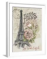 Paris Sketchbook I-Jennifer Paxton Parker-Framed Art Print