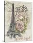 Paris Sketchbook I-Jennifer Paxton Parker-Stretched Canvas