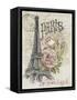 Paris Sketchbook I-Jennifer Paxton Parker-Framed Stretched Canvas