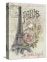 Paris Sketchbook I-Jennifer Paxton Parker-Stretched Canvas