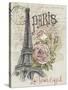 Paris Sketchbook I-Jennifer Paxton Parker-Stretched Canvas