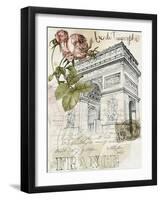 Paris Sketchbook II-Jennifer Paxton Parker-Framed Art Print