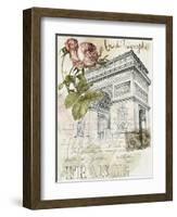 Paris Sketchbook II-Jennifer Paxton Parker-Framed Art Print