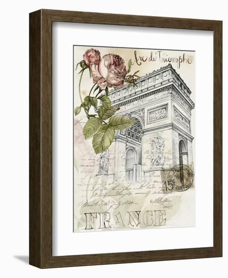 Paris Sketchbook II-Jennifer Paxton Parker-Framed Art Print