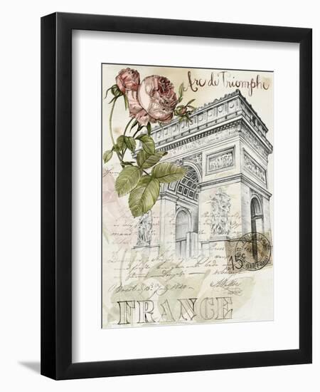 Paris Sketchbook II-Jennifer Paxton Parker-Framed Art Print