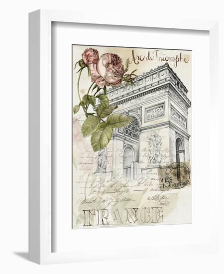 Paris Sketchbook II-Jennifer Paxton Parker-Framed Art Print