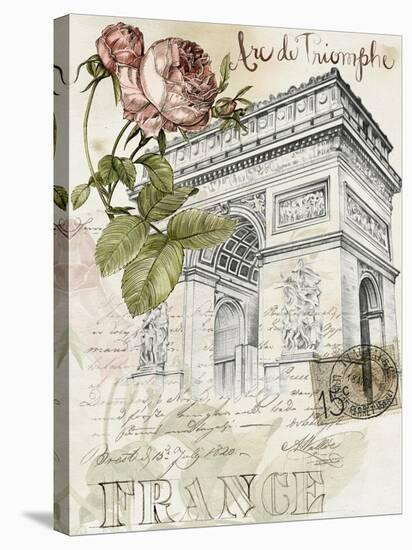 Paris Sketchbook II-Jennifer Paxton Parker-Stretched Canvas