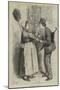 Paris Sketches, La Concierge-Frederick Barnard-Mounted Giclee Print
