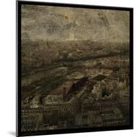 Paris Skyline I-John W Golden-Mounted Giclee Print