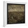 Paris Skyline IV-John W Golden-Framed Giclee Print