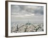 Paris skyline with the Eiffel Tower-Raimund Koch-Framed Photographic Print