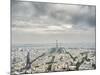 Paris skyline with the Eiffel Tower-Raimund Koch-Mounted Photographic Print