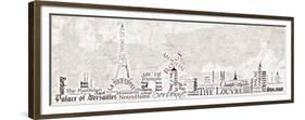 Paris Skyline-Diane Stimson-Framed Premium Giclee Print