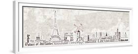 Paris Skyline-Diane Stimson-Framed Premium Giclee Print