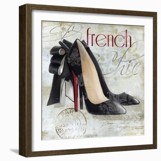 Paris Soles 1-Carlie Cooper-Framed Art Print