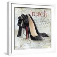 Paris Soles 1-Carlie Cooper-Framed Art Print