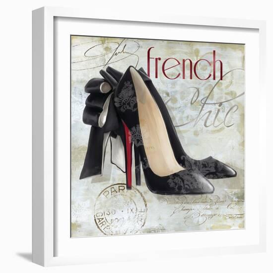 Paris Soles 1-Carlie Cooper-Framed Art Print