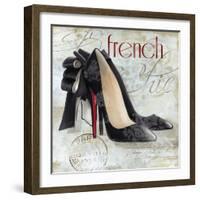 Paris Soles 1-Carlie Cooper-Framed Premium Giclee Print