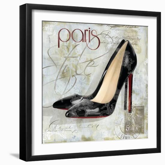 Paris Soles 2-Carlie Cooper-Framed Art Print