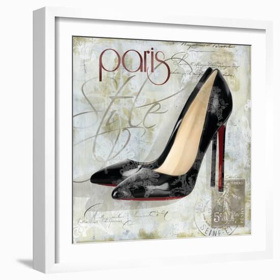 Paris Soles 2-Carlie Cooper-Framed Art Print