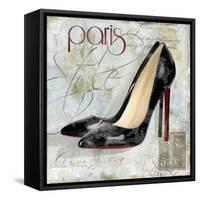 Paris Soles 2-Carlie Cooper-Framed Stretched Canvas