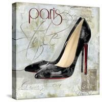 Paris Soles 2-Carlie Cooper-Stretched Canvas