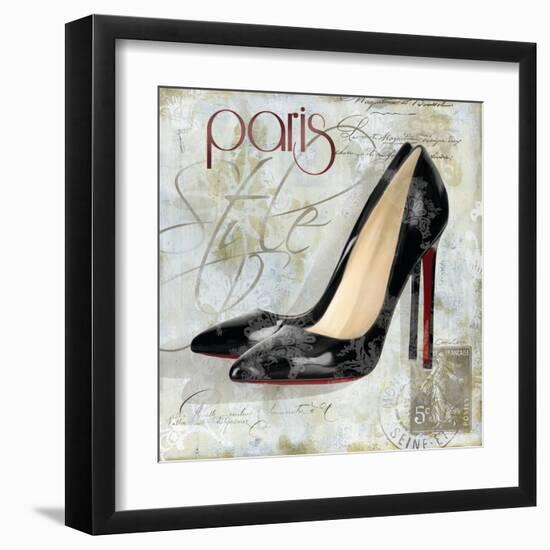 Paris Soles 2-Carlie Cooper-Framed Art Print