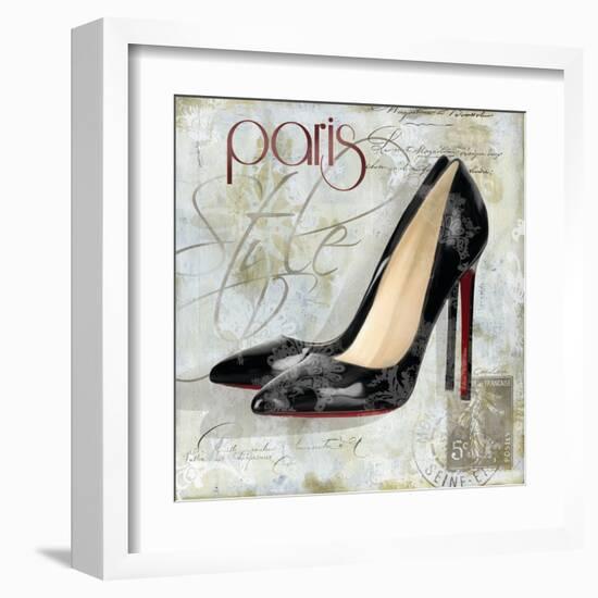 Paris Soles 2-Carlie Cooper-Framed Art Print