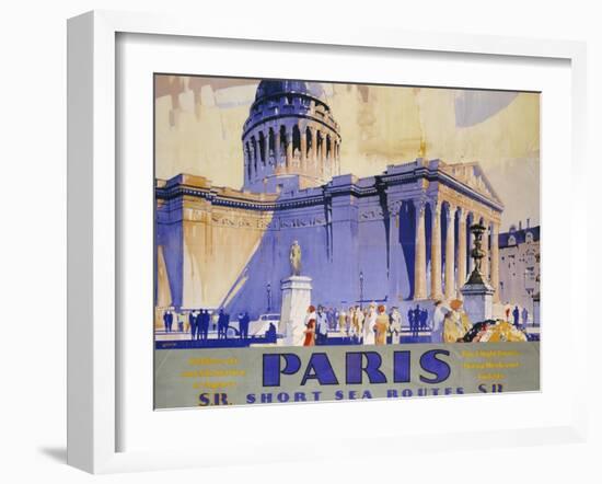 Paris, Southern Railway, circa 1932-Griffin-Framed Giclee Print