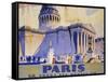 Paris, Southern Railway, circa 1932-Griffin-Framed Stretched Canvas