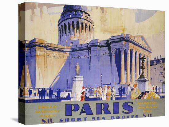 Paris, Southern Railway, circa 1932-Griffin-Stretched Canvas