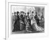 Paris Spring Fashion, 1875-null-Framed Giclee Print