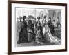 Paris Spring Fashion, 1875-null-Framed Giclee Print