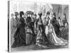 Paris Spring Fashion, 1875-null-Stretched Canvas