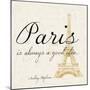 Paris Square 2-Lauren Gibbons-Mounted Art Print