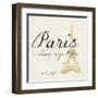 Paris Square 2-Lauren Gibbons-Framed Art Print